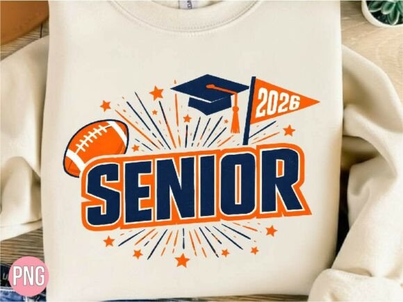 Celebrating the Class of 2026 Senior Graduation Football with Premium Digital Design