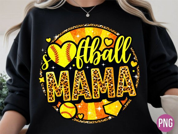 Integrating the Softball Mama Leopard Sunburst Heart PNG into Your Creative Workflow
