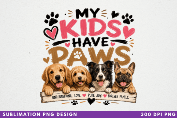 My Kids Have Paws PNG T‑shirt Design: A Practical Guide for Creators and Pet Lovers