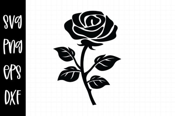 Rose SVG & Silhouette Design Guide