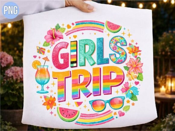 Strategic Branding with Girls Trip Beach Summer Sublimation PNG