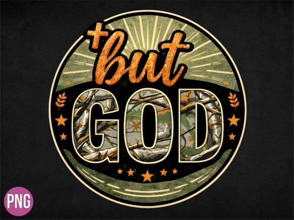 Understanding the Christian but God Camo Circle Design PNG for Modern Creative Projects