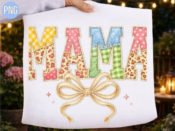 Understanding the Coquette Bow Mama Patchwork Plaid PNG for Digital Crafting